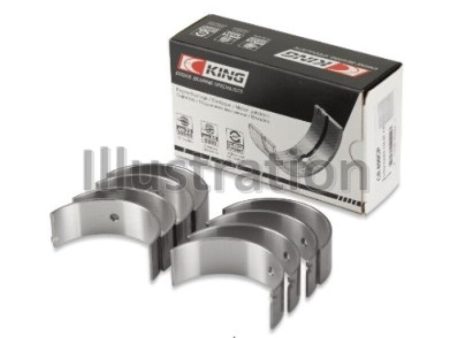 King Engine Bearings Opel 1.8 2.0 X18 20Xe (Size +0.25mm) Connecting Rod Bearing Set Online now