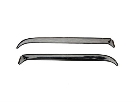 AVS 82-93 GMC Sonoma Ventshade Window Deflectors 2pc - Stainless Hot on Sale