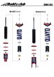 Buddy Club - Sport Spec Damper Coilovers Kit Honda Civic 92-00, Integra 94-01 EG EK DC2 (BC02-SSHEG) Discount