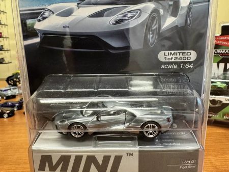 Mini GT Ford GT40 Ingot Silver Chase #340 Online Sale