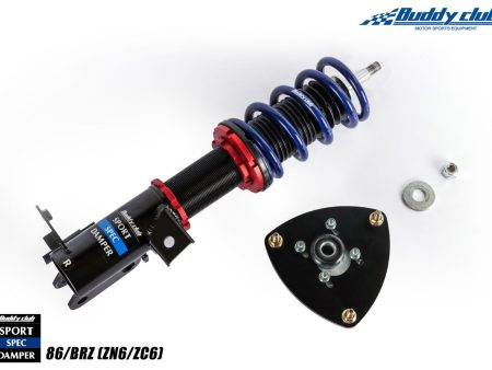 Buddy Club - Sport Spec Damper Coilovers Kit Toyota FRS BRZ 86 12-20 (BC02-SSTZN6) on Sale