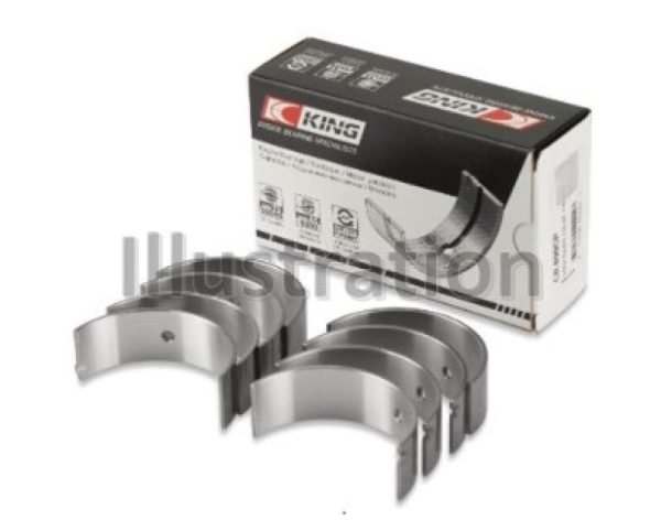 King Engine Bearings VW Ab Ae H M51 (Size +0.75mm) Connecting Rod Bearing Set Online now