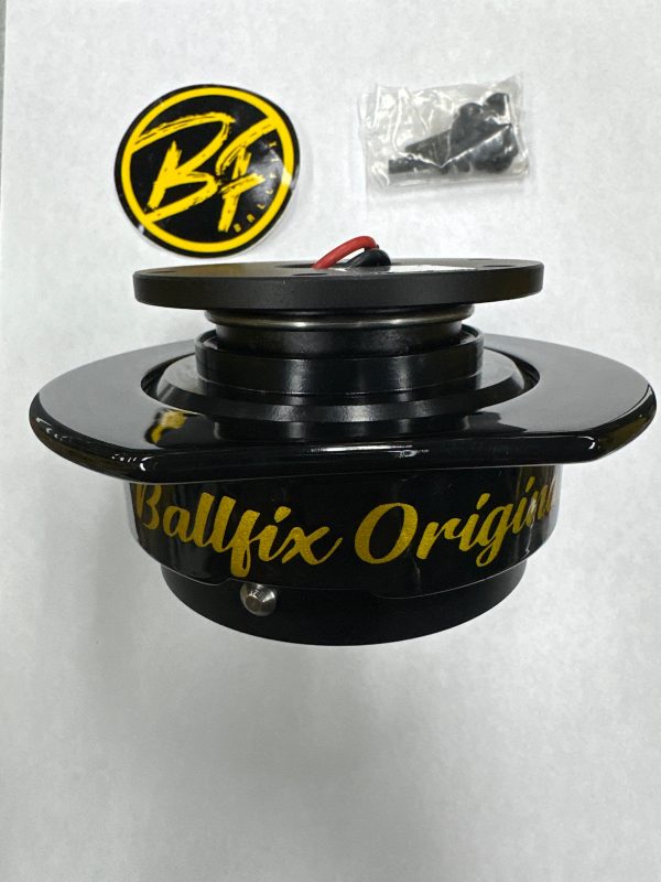 Ballfix OG Black Flipper Logo Gold Quick Release Online