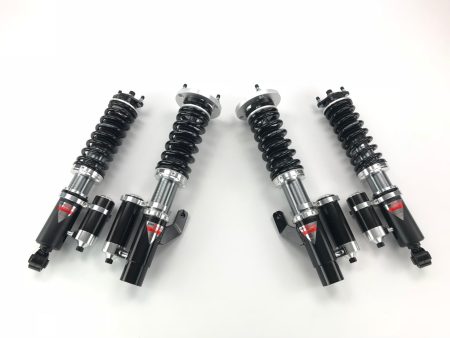 Silver s NEOMAX 2-Way Coilovers BMW 3 Series (E46) (4 Cylinder) True Rear 1999-2006 For Discount