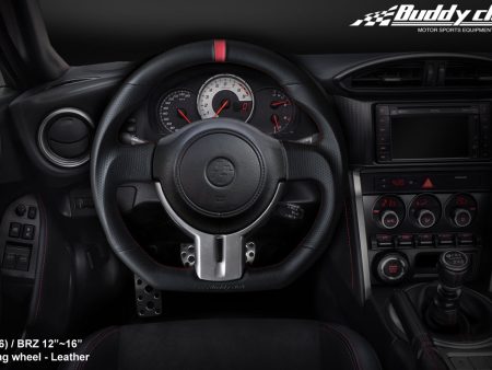 Buddy Club - Sport Steering Wheel FRS BRZ 12-16 -Leather (BC08-RSSWZN-L) Sale