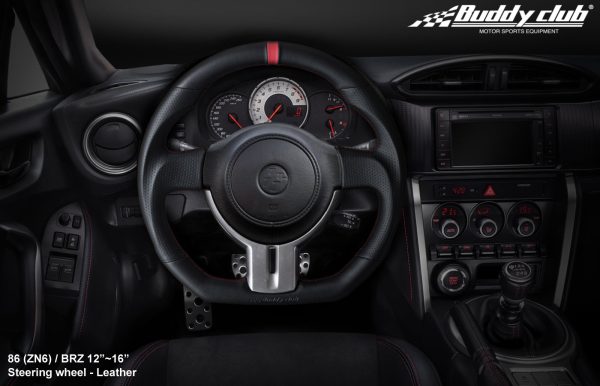 Buddy Club - Sport Steering Wheel FRS BRZ 12-16 -Leather (BC08-RSSWZN-L) Sale