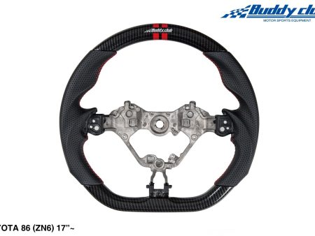 Buddy Club - Sport Steering Wheel 86 BRZ 17+ -Carbon Style (BC08-RSSWZNMC-C) Fashion