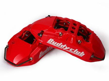 Buddy Club - Racing Spec 6pot Brake Caliper -Red (Forward) (BC07-RS60R-F) Sale