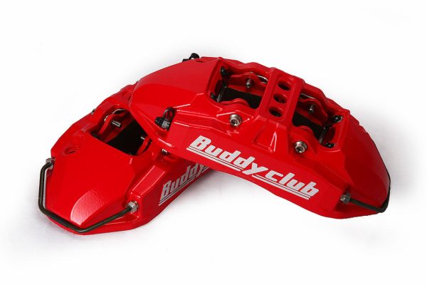 Buddy Club - Racing Spec 6pot Brake Caliper -Red (Forward) (BC07-RS60R-F) Sale