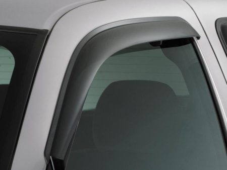 AVS 15-18 Ford F-150 Standard Cab Ventvisor Outside Mount Window Deflectors 2pc - Smoke For Cheap