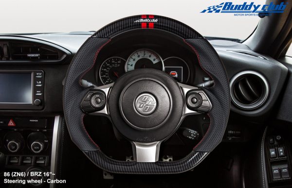 Buddy Club - Sport Steering Wheel 86 BRZ 17+ -Carbon Style (BC08-RSSWZNMC-C) Fashion