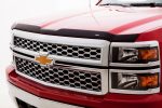 AVS 22-23 Chevrolet Silverado 1500 (Excl. ZR2 LT Trail Bss) Aeroskin II Low Prof Hood Shield - Blk For Cheap