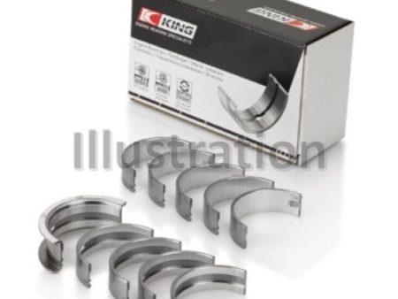 King Engine Bearings Audi VW Ck Cy Ha Jk Ky Rp Zf Aeb (Size +0.25mm) Main Bearing Set Online now