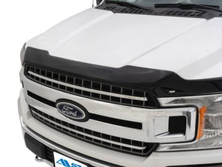 AVS 19-22 GMC Sierra 1500 Aeroskin Low Profile Hood Shield - Smoke on Sale