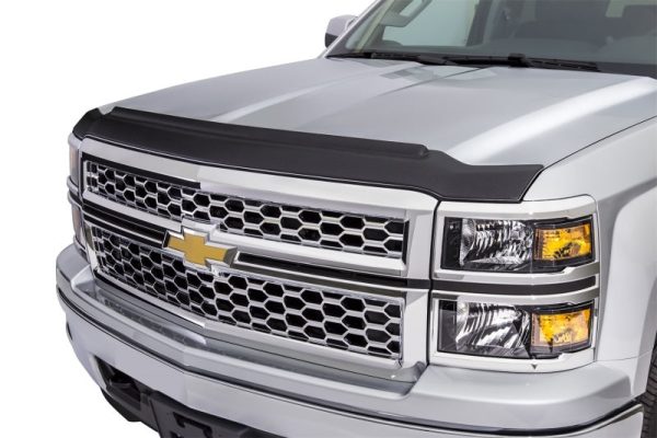 AVS 22-23 Chevrolet Silverado 1500 (Excl. ZR2 LT Trail Bss) Aeroskin II Low Prof Hood Shield - Blk For Cheap