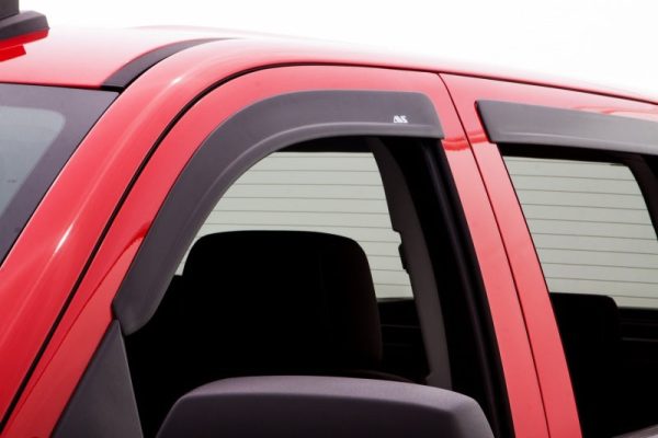 AVS 2019 Chevrolet Silverado 1500 Ext. Cab DC Ventvisor Front & Rear Window Deflectors 4pc - Smoke For Discount