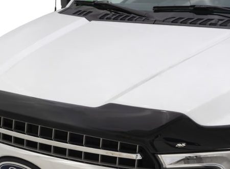 AVS 02-09 Chevy Trailblazer Aeroskin Low Profile Acrylic Hood Shield - Smoke For Cheap