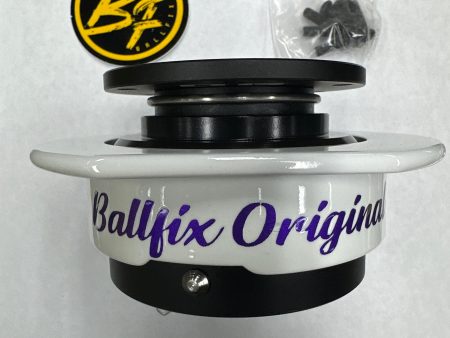 Ballfix OG White Flipper Logo Purple Quick Release Sale