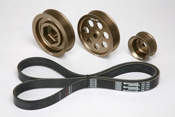 Buddy Club - P1 Lightweight 3 Pulley Set RSX (Type S) 02-06 w AC K20A2, K20Z1 (BC05-P1PK20A2-A) Supply