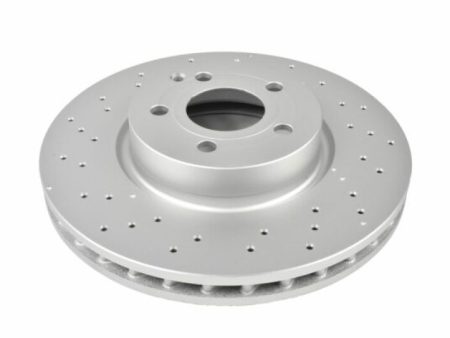 DBA 11-14 Mercedes-Benz C350 (W204 W212) Street Series OE Drilled Front Brake Rotor Online now