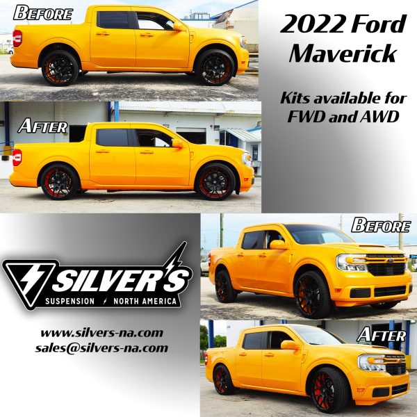 Silver s NEOMAX Coilovers Ford Maverick AWD (P758) 2022+ Online now