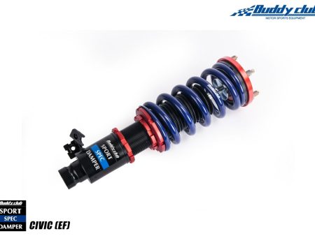 Buddy Club - Sport Spec Damper Coilovers Kit Honda Civic 88-91, Integra 90-93 EF DA (BC02-SSHEF) For Discount