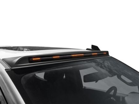 AVS 2019+ Chevy Silverado 1500 (Excl. ZR2   TB) Aerocab Pro Marker Light w  Continuous LED - Black Hot on Sale