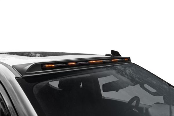 AVS 2019+ Chevy Silverado 1500 (Excl. ZR2   TB) Aerocab Pro Marker Light w  Continuous LED - Black Hot on Sale