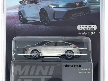 Mini GT Honda Civic Type R Sonic Gray Pearl Chase #659 For Discount