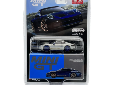 Mini GT Porsche 911 GT3 Touring Chase #405 Online Sale