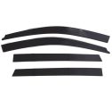 AVS 2019 Chevrolet Silverado 1500 Ext Cab Ventvisor Low Profile Window Deflectors 4pc - Matte Black For Discount