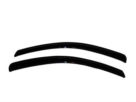 AVS 08-11 Ford Focus Coupe Ventvisor Outside Mount Window Deflectors 2pc - Smoke Fashion