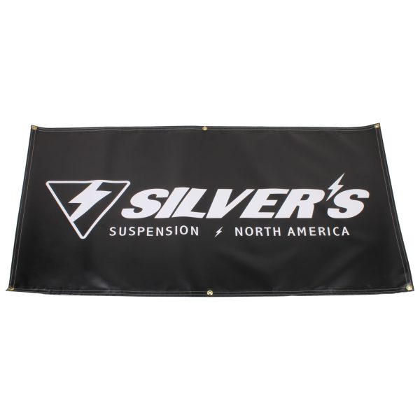 SILVERS SUSPENSION SHOP BANNER 60  X 36  Sale