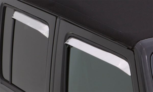 AVS 77-85 Buick Lesabre Ventshade Front & Rear Window Deflectors 4pc - Stainless Sale