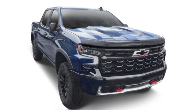 AVS 22-23 Chevrolet Silverado 1500 Hoodflector Low Profile Hood Shield - Smoke Online now