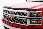 AVS 19-22 GMC Sierra 1500 Aeroskin Low Profile Hood Shield - Matte Black Online now