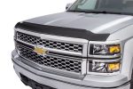 AVS 19-22 GMC Sierra 1500 Aeroskin II Textured Low Profile Hood Shield - Black Online now