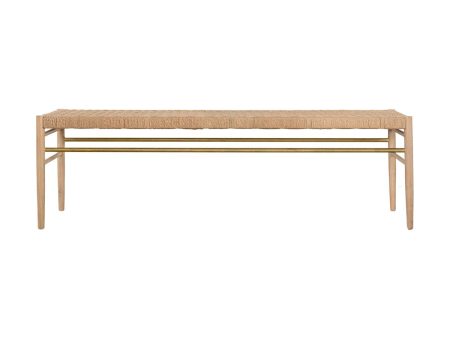 Eloise Woven Bench Online Sale