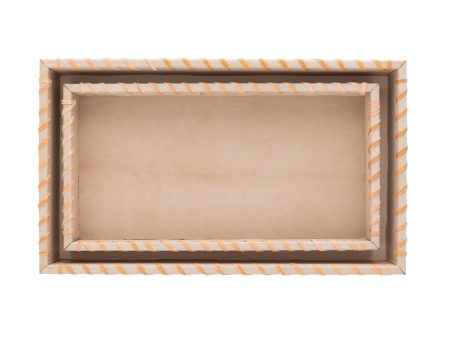 Wrapped Leather Tray Online Sale