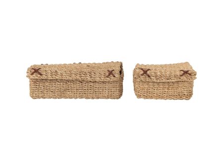 Woven Grass Box Hot on Sale