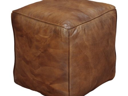 Aldo Leather Pouf on Sale